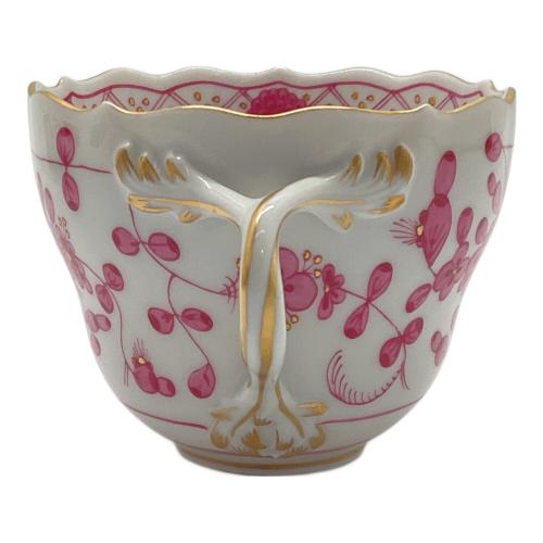 Meissen (マイセン) カップ&ソーサー リッチピンク 343410-570 インドの華