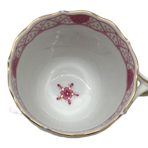 Meissen (マイセン) カップ&ソーサー リッチピンク 343410-570 インドの華
