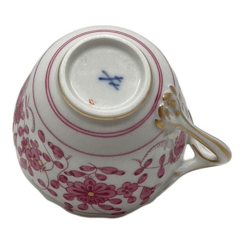 Meissen (マイセン) カップ&ソーサー リッチピンク 343410-570 インドの華