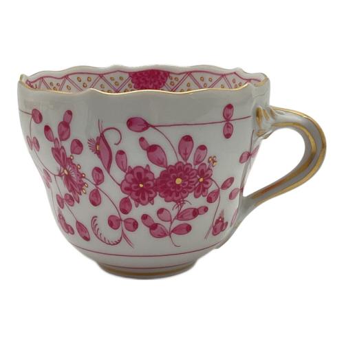 Meissen (マイセン) カップ&ソーサー リッチピンク 343410-570 インドの華