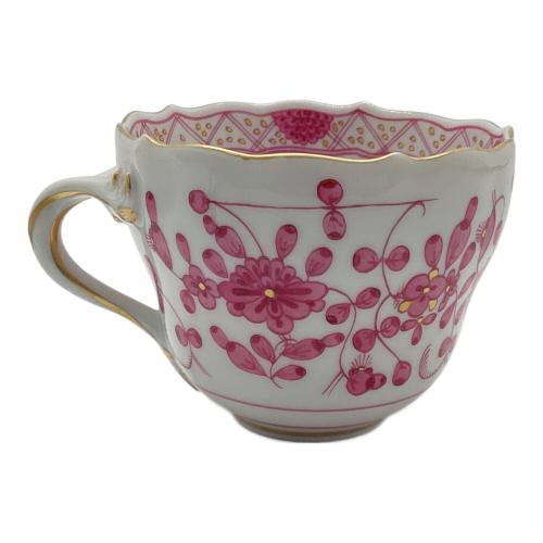 Meissen (マイセン) カップ&ソーサー リッチピンク 343410-570 インドの華