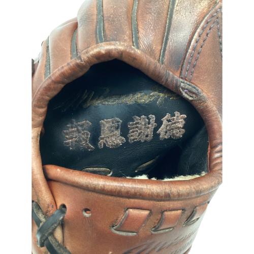 MIZUNO PRO (ミズノ プロ) 硬式グローブ 報恩謝徳 ブラウン　HAGA JAPAN