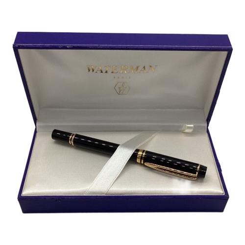 WATERMAN (ウォーターマン) 万年筆 ペン先18K 750 ブラック