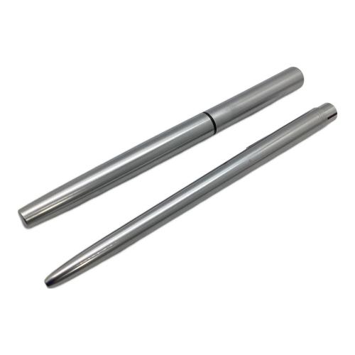 WATERMAN (ウォーターマン) 万年筆・ボールペンセット シルバー