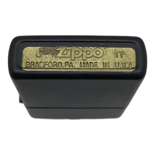 ZIPPO (ジッポ) オイルライター 2017年製 ブラック