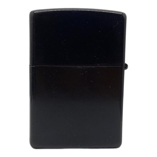 ZIPPO (ジッポ) イニシャルK オイルライター 2016年製 ブラック