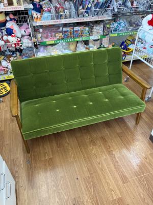 カリモク60 (カリモクロクマル) Kチェア 50周年記念プレート 24 モケットグリーン