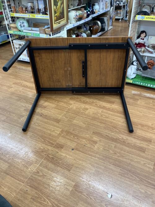 ダイニング3点セット 153 ブラウン×グレー