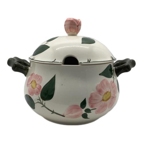Villeroy&Boch (ビレロイアンドボッホ) スープテリーヌ 欠け・ヨゴレ有 ワイルドローズ