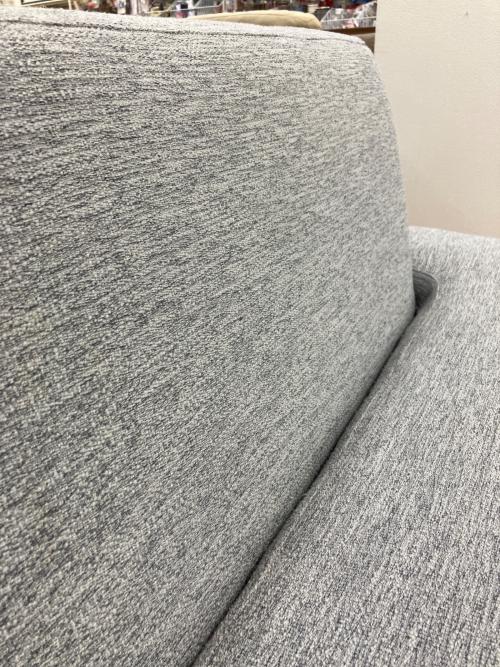 incoon (インクーン) 2人掛けソファー クッション付き ライトグレー