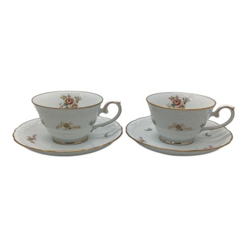 Noritake (ノリタケ) カップ&ソーサー ヨゴレ有 アンティークローズ