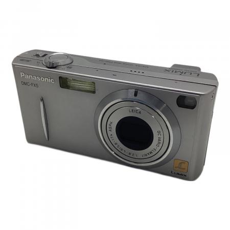 【美品】Panasonic DMC-FX5-S デジタルカメラ 一式 動作確認済 Panasonic (パナソニック) コンパクトデジタルカメラ DMC-FX5