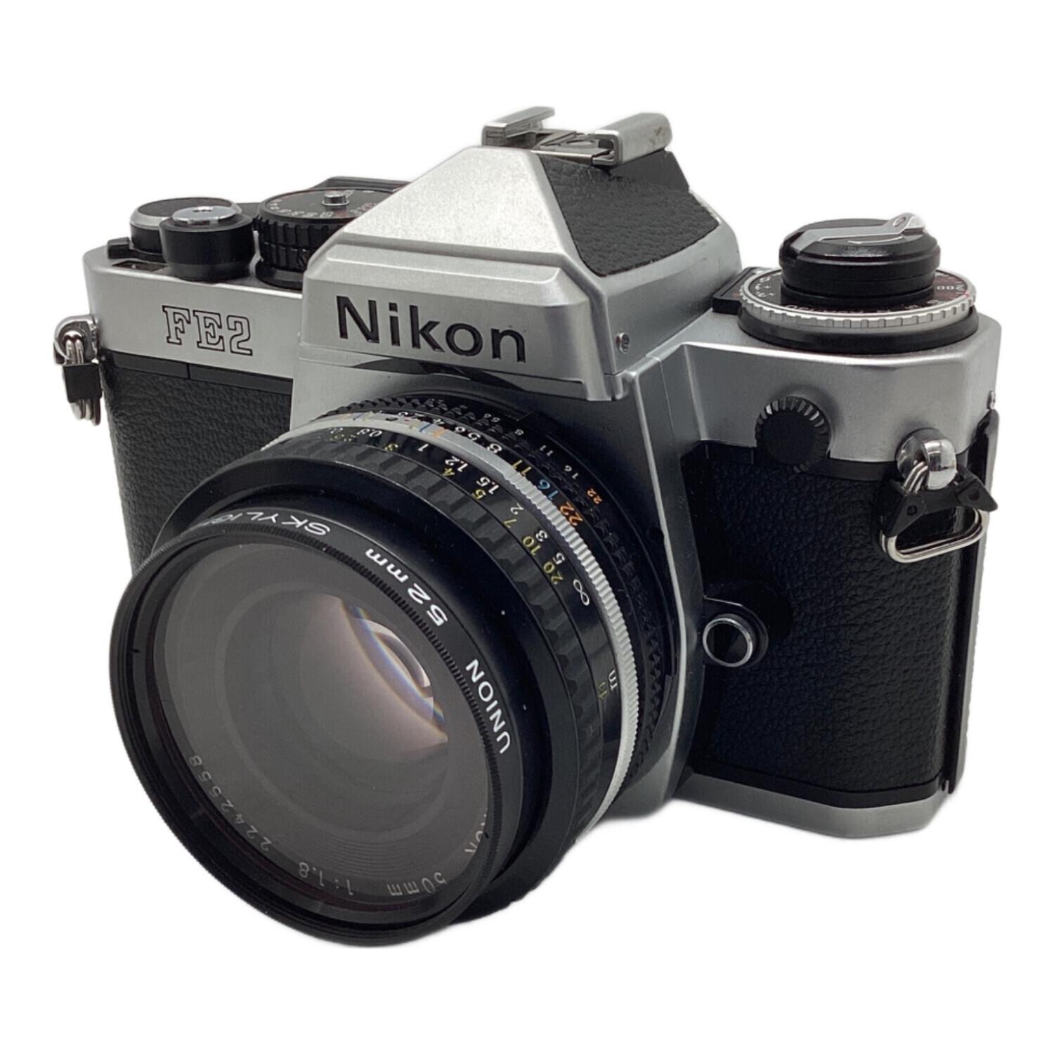 Nikon フィルムカメラ FE2 [作動未検証] Nikon (ニコン) 一眼レフフィルムカメラ FE2 動作未確認/動作保証無