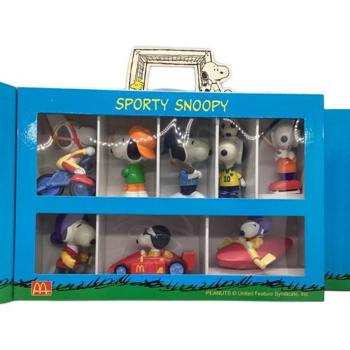マクドナルド SPORTY SNOOPY コンプリートセット フィギュア