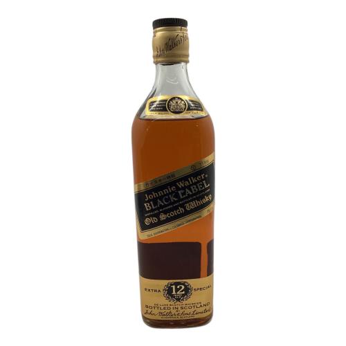 Johnnie Walker (ジョニーウォーカー) BLACK LABEL スコッチウィスキー 12年 750ml