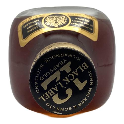 Johnnie Walker (ジョニーウォーカー) BLACK LABEL スコッチウィスキー 12年 750ml