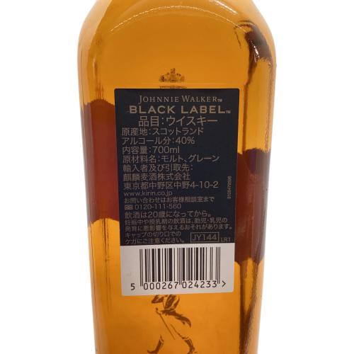 Johnnie Walker (ジョニーウォーカー) BLACK LABEL ウィスキー 12年 700ml