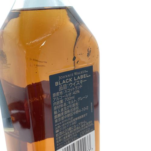 Johnnie Walker (ジョニーウォーカー) BLACK LABEL ウィスキー 12年 700ml