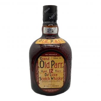 OLD PARR (オールドパー) ウィスキー スコッチウイスキー　12年 750ml