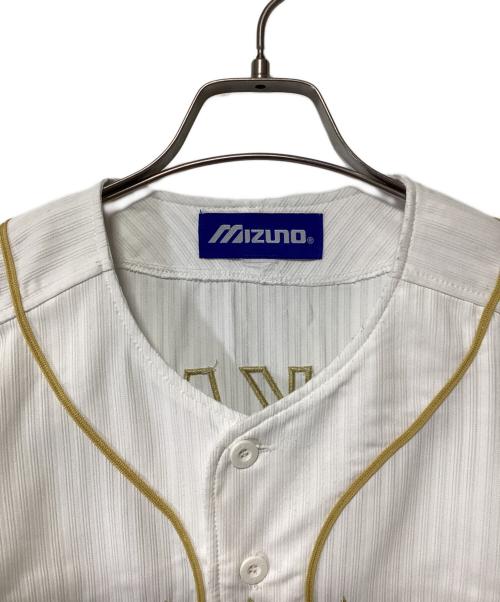 MIZUNO（ミズノ） オリックス・バファローズ  ハイクオリティユニフォーム ホワイト×ネイビー　T-OKADA　Eモバイル