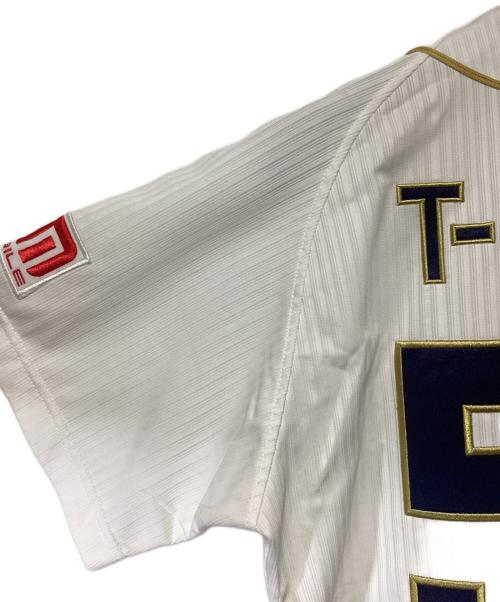 MIZUNO（ミズノ） オリックス・バファローズ  ハイクオリティユニフォーム ホワイト×ネイビー　T-OKADA　Eモバイル