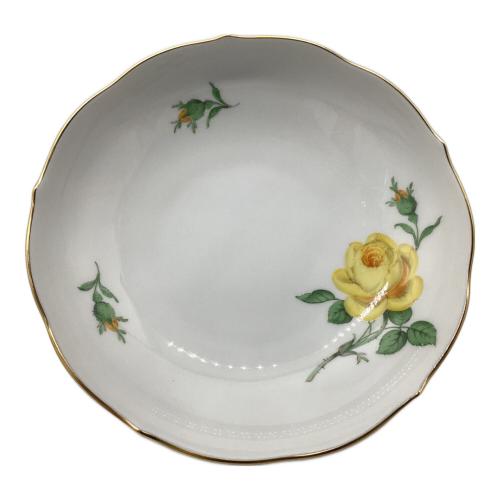 Meissen (マイセン) カップ&ソーサー ベーシックフラワー(イエローローズ/ピンクローズ)