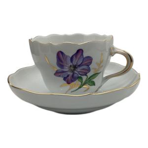 Meissen (マイセン) カップ&ソーサー ベーシックフラワー(クレマチス)