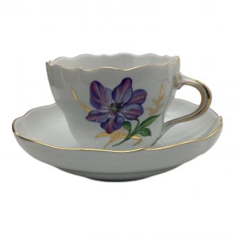 Meissen (マイセン) カップ&ソーサー ベーシックフラワー(クレマチス)