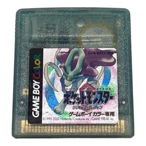 Nintendo (ニンテンドー) ポケットモンスター クリスタルバージョン ゲームボーイ用ソフト -