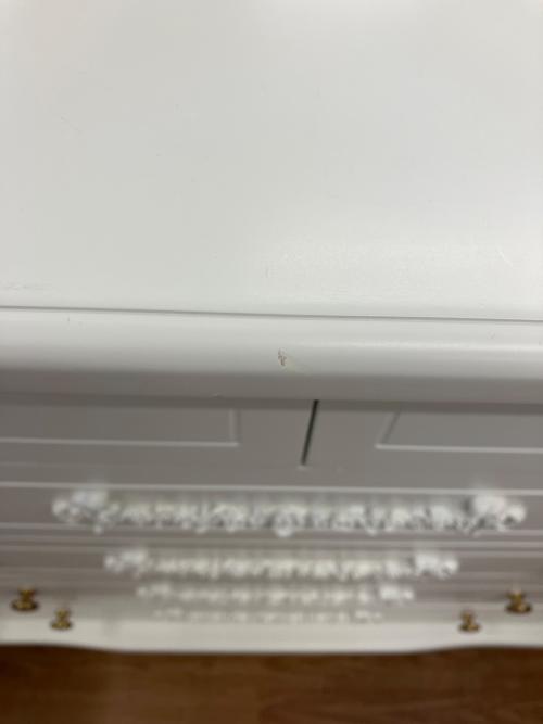 ワイドチェスト ロココ調 ホワイト