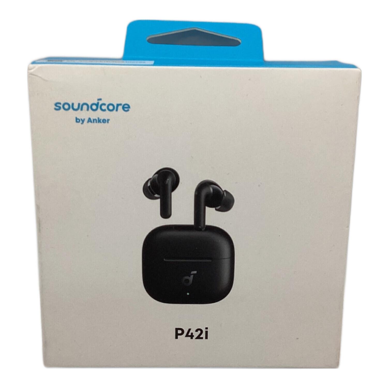 ANKER (アンカー) ワイヤレスイヤホン Soundcore P42i ブラック