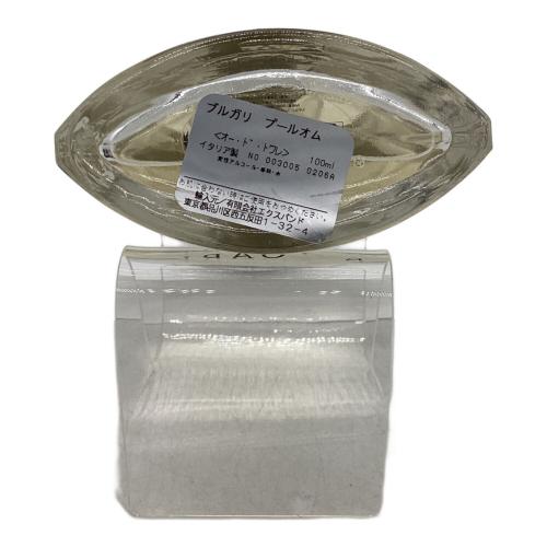 BVLGARI (ブルガリ) オードトワレ 100ml 残量80%-99% プールオム