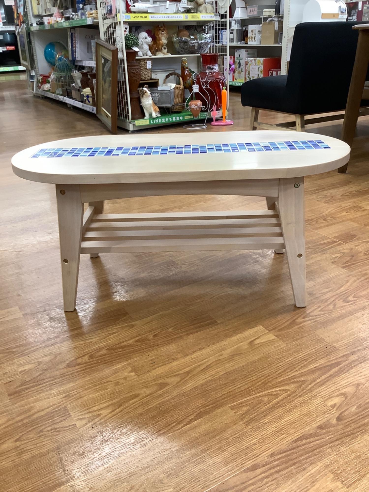 専用　大川家具 タイル付き テスタ TESTA センターテーブル 大川家具 (オオカワカグ) センターテーブル TESTA CENTER TABLE