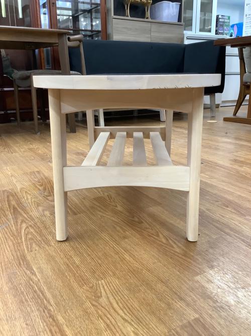 大川家具 (オオカワカグ) センターテーブル TESTA CENTER TABLE ナチュラル×ブルー