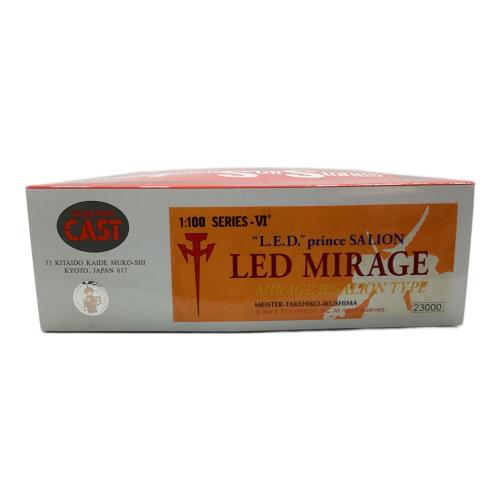 WORK SHOP CAST (ワークショップキャスト) LED MIRAGE 23000 1:100 SERIES-VI ファイブスター物語　未組立品