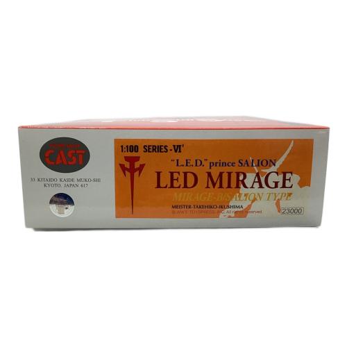 WORK SHOP CAST (ワークショップキャスト) LED MIRAGE 23000 1:100 SERIES-VI ファイブスター物語　未組立品