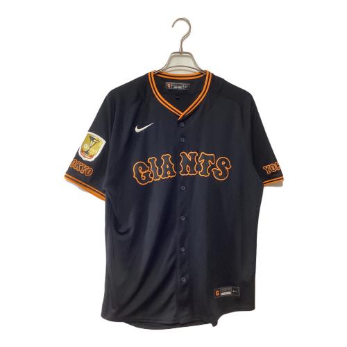 NIKE（ナイキ） 読売ジャイアンツ　野球ユニフォーム TGLM-07ZA メンズ SIZE L ブラック×オレンジ