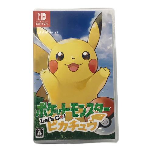 任天堂 (ニンテンドー) ポケットモンスター Let's Go! ピカチュウ Nintendo Switch用ソフト CERO A (全年齢対象)