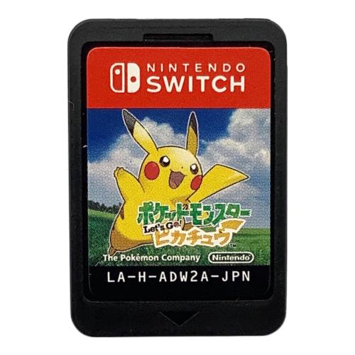 任天堂 (ニンテンドー) ポケットモンスター Let's Go! ピカチュウ Nintendo Switch用ソフト CERO A (全年齢対象)