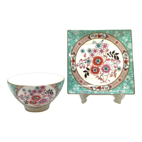 Wedgwood (ウェッジウッド) スクエアプレート・ボウルセット CAMELLIA Wonderlust