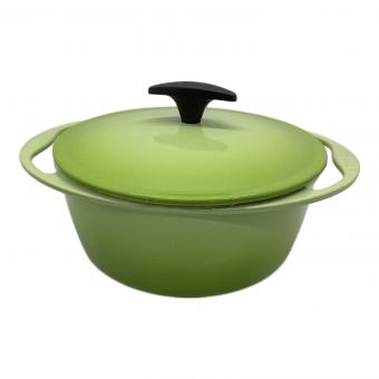 LE CREUSET (ルクルーゼ) ココット・センセーション22cm フルーツグリーン