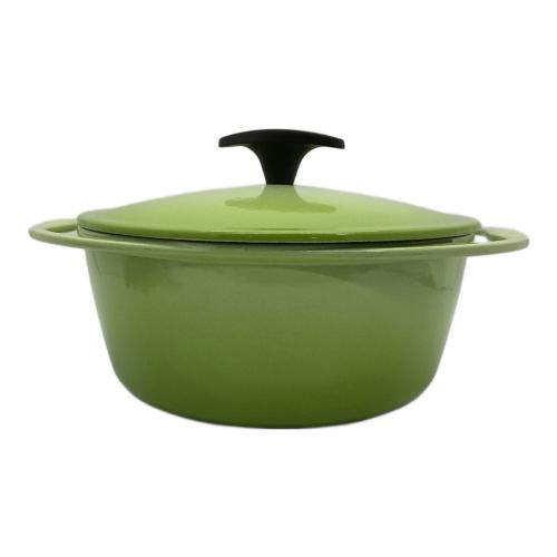 LE CREUSET (ルクルーゼ) ココット・センセーション22cm フルーツグリーン