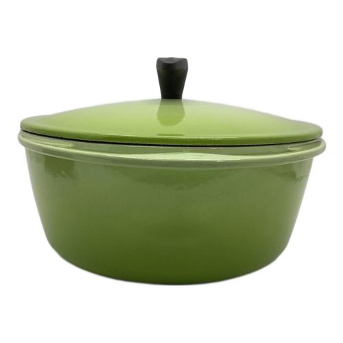 LE CREUSET (ルクルーゼ) ココット・センセーション22cm フルーツグリーン
