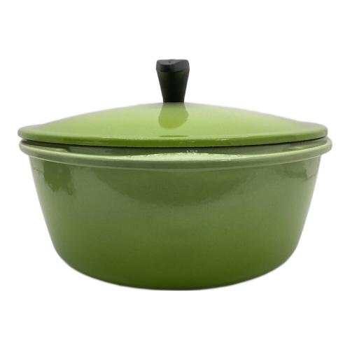 LE CREUSET (ルクルーゼ) ココット・センセーション22cm フルーツグリーン