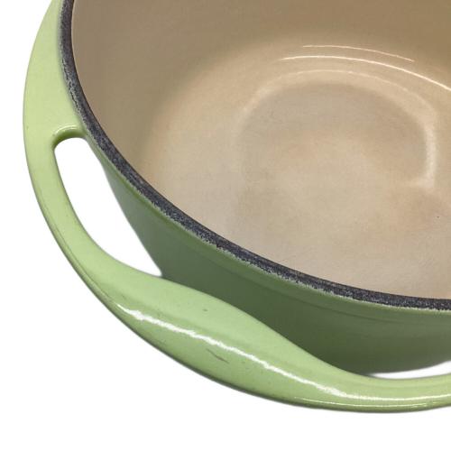 LE CREUSET (ルクルーゼ) ココット・センセーション22cm フルーツグリーン