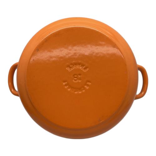 LE CREUSET (ルクルーゼ) ココット・ロンド18cm オレンジ