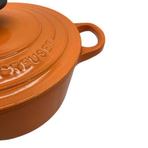 LE CREUSET (ルクルーゼ) ココット・ロンド18cm オレンジ