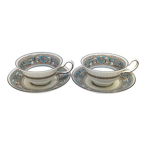 Wedgwood (ウェッジウッド) カップ&ソーサー フロレンティーン・ターコイズ