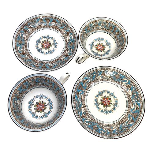 Wedgwood (ウェッジウッド) カップ&ソーサー フロレンティーン・ターコイズ