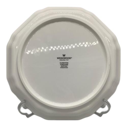 Wedgwood (ウェッジウッド) オクタゴナルディッシュ フロレンティーン・ターコイズ